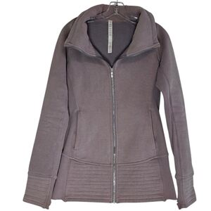 Lululemon Athletica Radiant Jacket II In Violet Verbena Size 8